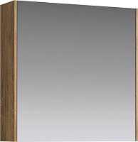 Aqwella Зеркало-шкаф для ванной  Mobi 60 дуб балтийский